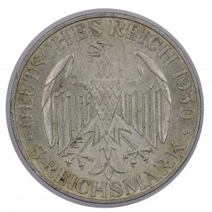 5 Marken 1929 A - Zeppelin - Weimarer Republik (1918-1933)