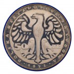 PRL. Stříbrná cena. 50 zl. CHOPIN, 1972.