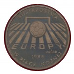 PRL. Miedzionikiel SAMPLE. 200 zl. EUROPEAN SOCCER CHAMPIONSHIPS - 1988, 1987.