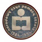 PRL. Stříbrná cena. 1 000 zl. ZÁKON O STÁTNÍ PODPOŘE ŠKOLSTVÍ, 1986.