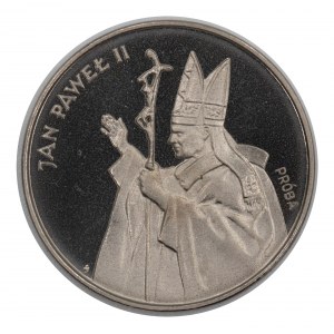 PRL. Vzorek niklu. 5 000 zl. JAN PAWEŁ II, 1987.