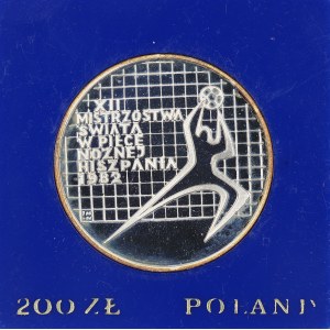 200 zł. 1982. XII MŚ - HISZPANIA 1982.
