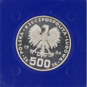 500 zł. 1984. ŁABĘDŹ.