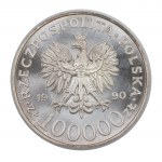 100 000 PLN. 1990. SOLIDARITÄT.