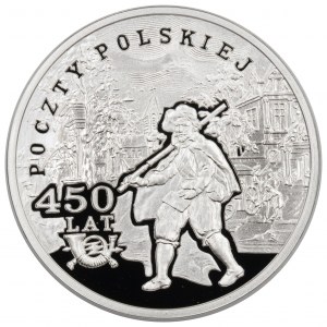 10 zl. 2008. 450 LET POLSKÉ POŠTY.