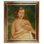 Józef BADOWER (1903-1942?), Portret aktorki - Haliny Drohockiej