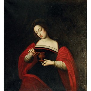 Malarz nieokreślony, XVII - pocz. XVIII w., Święta Maria Magdalena