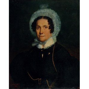 MALINOWSKI, 1 poł. XIX w., Portret kobiety, 1835