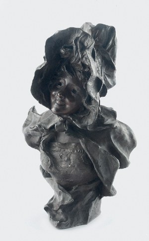 Georges VAN DER STRAETEN (1856-1928), Popiersie kobiety w czepcu