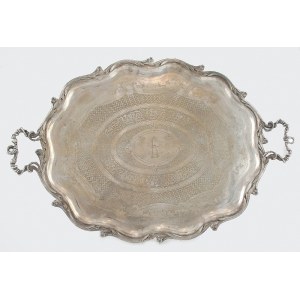 Fabryka Wyrobów Srebrnych i Platerowanych J. Fraget (czynna 1824-1944), Taca