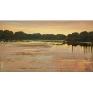 Jagoda Kaczmarczyk-Hudzik (b. 1966, Cracow), Vistula Landscape LXIX/ No. 69, 2023