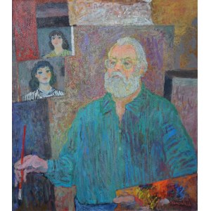 Jan SZANCENBACH (1928-1998), Autoportret, 1987