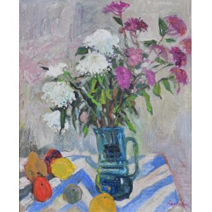 Jan SZANCENBACH (1928-1998), Kwiaty w dzbanku