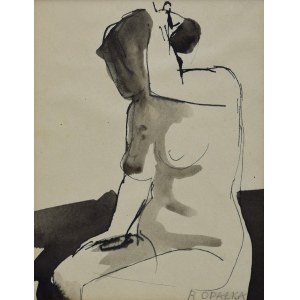 Roman OPAŁKA (1931-2011), Nude of a woman, 1950s/60s.