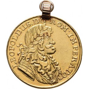 Josef I., 1705 - 1711, 3 Dukát (1690) - na říškou korunovaci v Augsburku -