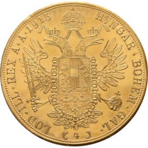 František Josef I., 1848 - 1916, 4 Dukát 1915 - novoražba, 13.952g, nep.hr., nep.rysky