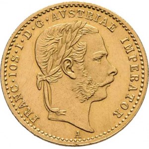 František Josef I., 1848 - 1916, Dukát 1870 A, 3.490g, dr.hr., nep.rysky, pěkná