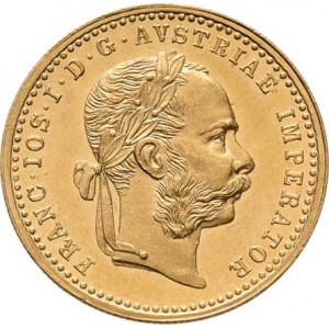 František Josef I., 1848 - 1916, Dukát 1888, 3.483g, nep.hr., nep.rysky