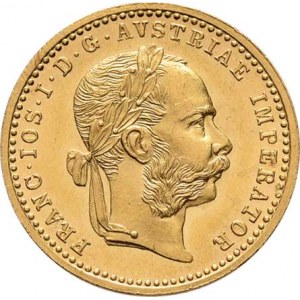 František Josef I., 1848 - 1916, Dukát 1909, 3.492g, mimořádná zachovalost