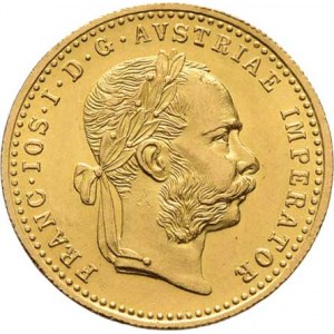 František Josef I., 1848 - 1916, Dukát 1915 - novoražba, 3.488g, nep.rysky