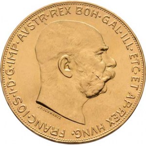 František Josef I., 1848 - 1916, 100 Koruna 1915 - novoražba, 33.859g, nep.hr.,