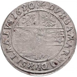 Friedrich Falcký, 1619 - 1620, 24 Krejcar 1620 CC, Opava-Cantor, MKČ.690, ČS.420,