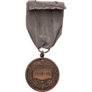 Československo, FIDAC - pamětní medaile 1918 - 1919, VM.123c1, Sign.
