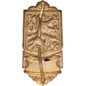 Československo - hasičské dekorace, Český nárameníkový odznak - župa č.29, zlacený