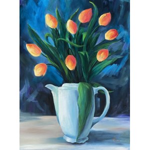 Anna Kolakowska, Orange tulips