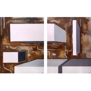 Vanessa Swigulska-Jop, Structure of Time and Space II-diptych