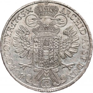 Austria, Maria Theresia, Taler 1765 G, Günzburg