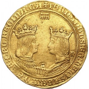 Spain, Ferdinand V and Isabel I, 4 Excelentes ND (1476-1516) P, Segovia