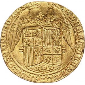 Hiszpania, Ferdynand V i Izabela I, 4 Excelentes bez daty (1476-1516) P, Segowia