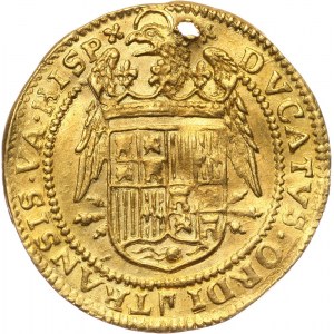 Netherlands, West Friesland, Ferdinand and Isabel, 2 Ducats ND (c 1600), Zwolle