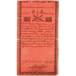 Insurekcja Kościuszkowska, 100 złotych 8.06.1794, seria C