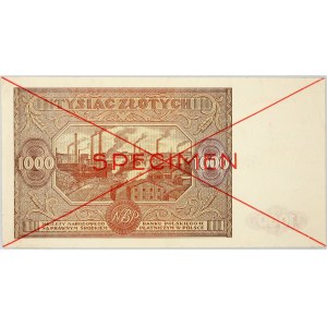 PRL, 1000 złotych 15.01.1946, seria B