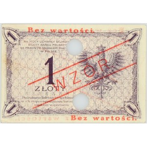 II RP, 1 złoty 28.02.1919, seria 36 B