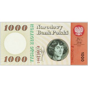 PRL, 1000 złotych 29.10.1965, seria P