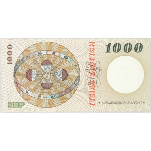PRL, 1000 złotych 29.10.1965, seria P