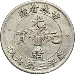 Chiny, Kirin, 50 centów bez daty (1898)