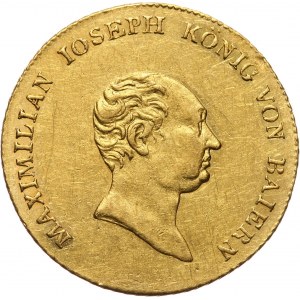 Niemcy, Bawaria, Maksymilian I Józef, dukat 1823, Monachium