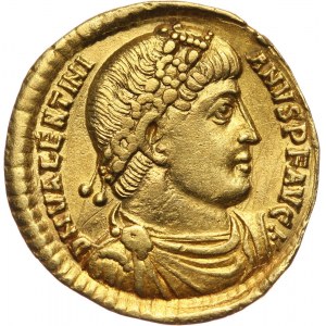 Cesarstwo Rzymskie, Walentynian I 364-375, solidus, Antiochia
