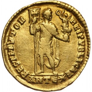 Cesarstwo Rzymskie, Walentynian I 364-375, solidus, Antiochia