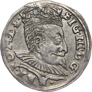 Zygmunt III Waza, trojak 1596, Wilno