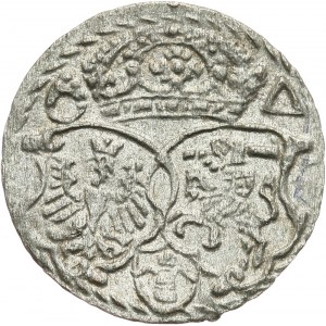 Zygmunt III Waza, trzeciak (ternar) 1596, Malbork, ex. Potocki