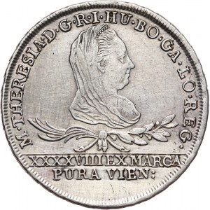 Księstwo Oświęcimsko-Zatorskie, Maria Teresa, 30 krajcarów 1775 IC FA, Wiedeń