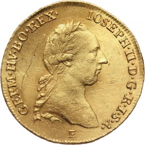 Austria, Joseph II, 2 Ducats 1786 E, Karlsburg