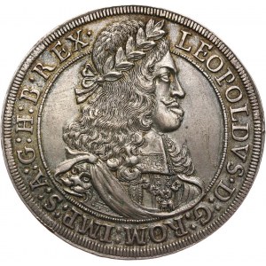 Austria, Leopold I, Taler 1668, Hall