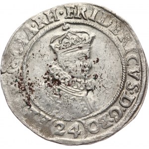 Bohemia, Friedrich von der Pfalz, 24 Kreuzer 1620, Kuttenberg