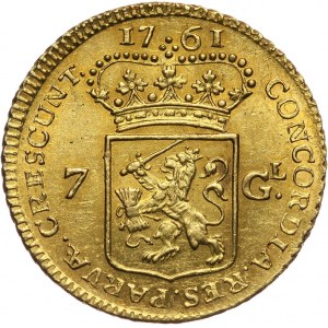 Netherlands, Overijssel, 7 Gulden 1761